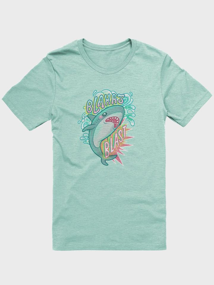 Blahaj Blast Supersoft T-Shirt product image (52)