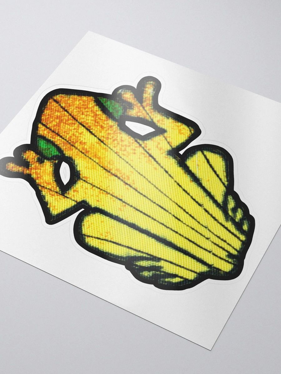 Big Frog Sticker in Dandelion product image (3)