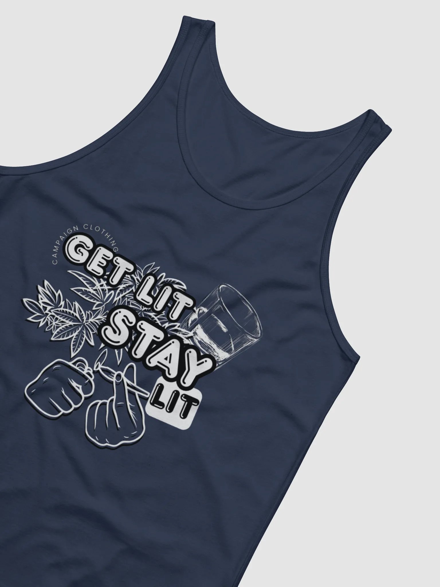 [Stoner's Haven] Stay Lit Tank Top product image (13)