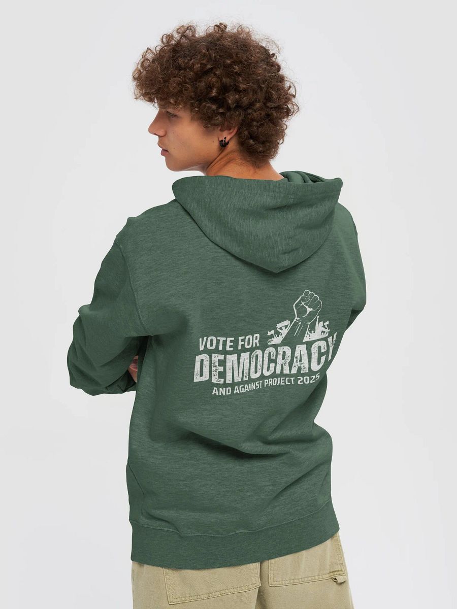 Pris-Vote For Democracy-Independent Trading Co. Fleece Zip Up Hoodie product image (24)
