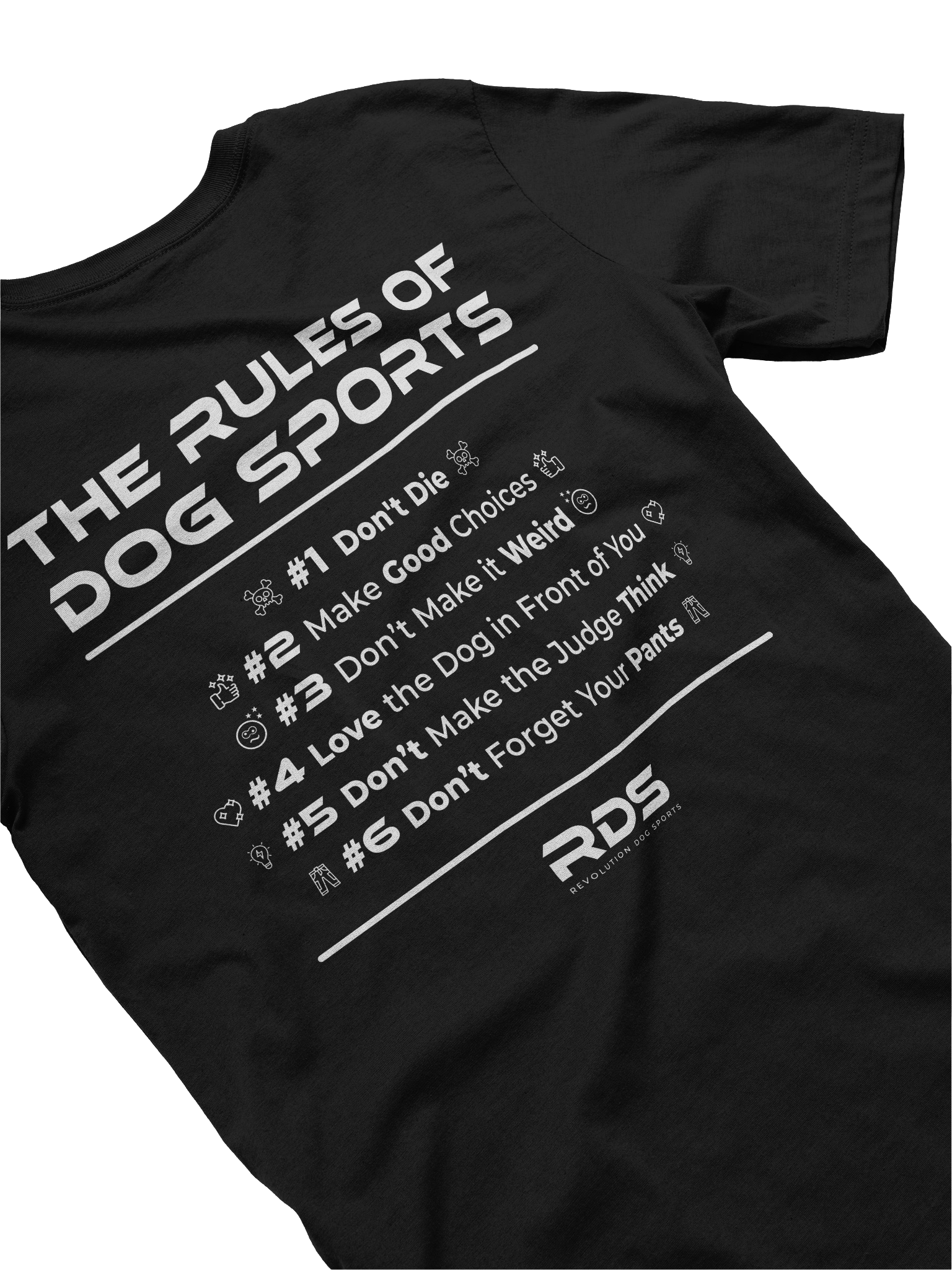 The Rules of Dog Sports T-Shirt product image (4)
