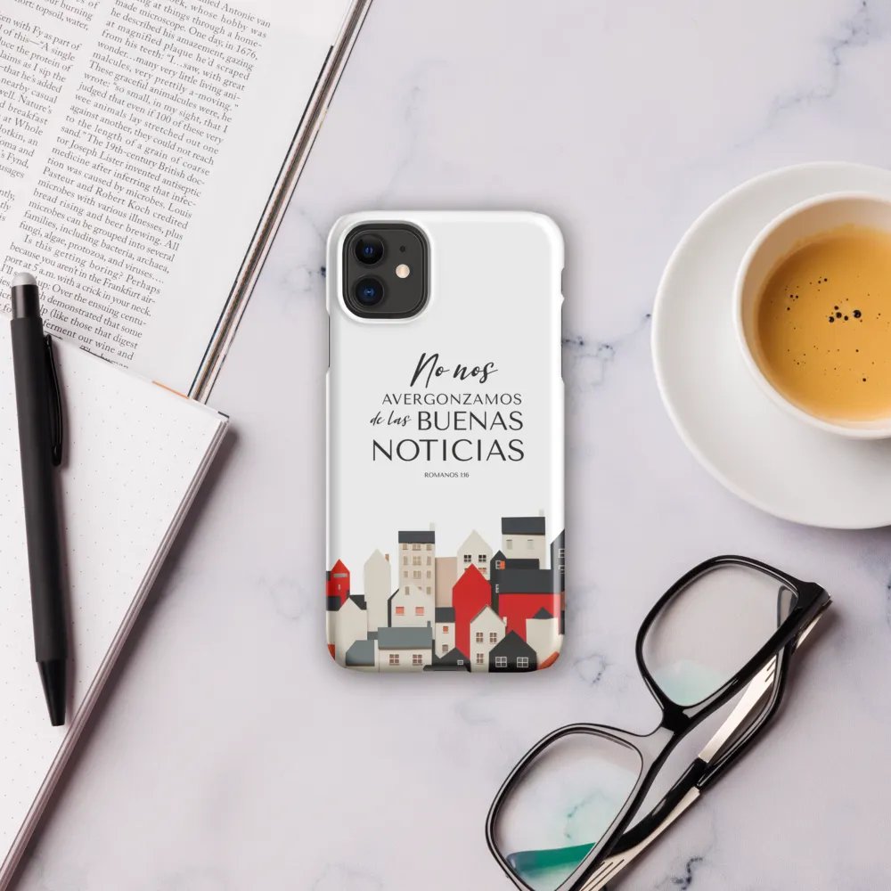 'No Nos Avergonzamos de las Buenas Noticias' iPhone® Snap Case product image (4)
