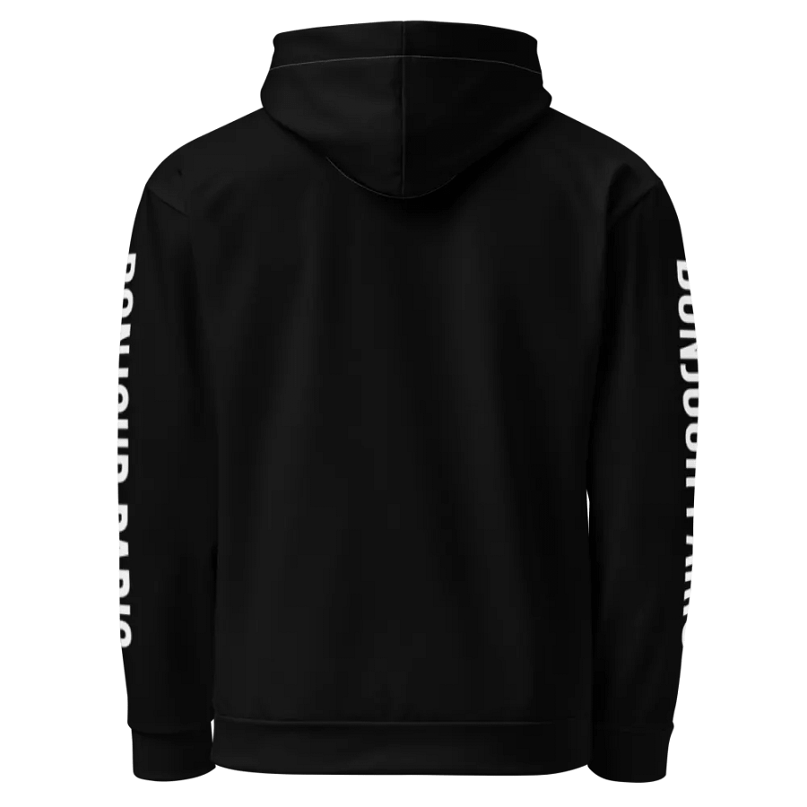 'Bonjour Paris' Eiffel Tower Paris Unisex Hoodie product image (4)