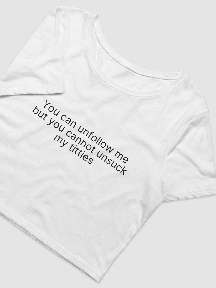 Unfollow Baby Tee product image (3)