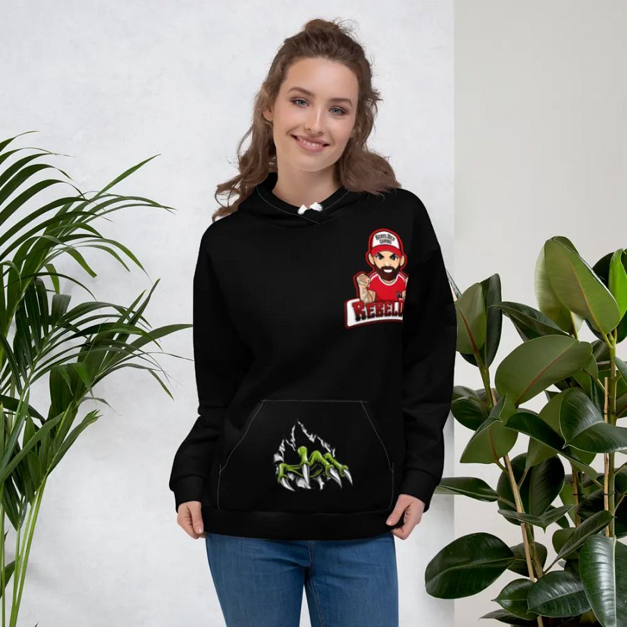 RebelDev black hoodie product image (4)