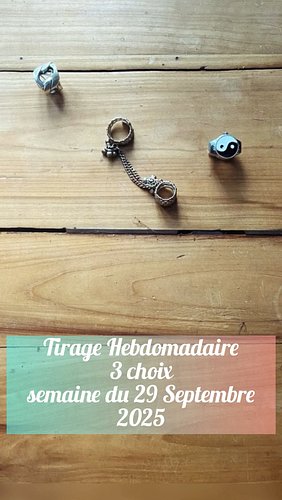 🔮 Votre tirage Hebdo ✨
🃏 Semaine du 29 Septembre 2025 🫶🏼

👉🏼Choisissez la bague 💍 qui vous appelle le plus 👀✨ 

🔮 Puis découv...