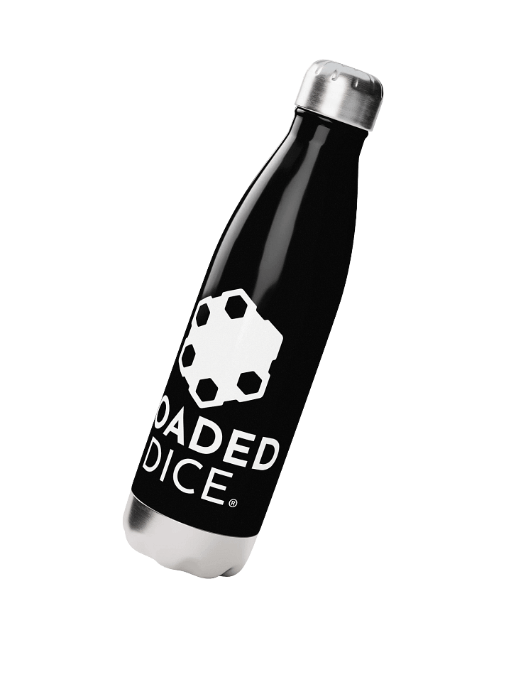 Loaded Dice Stainless Steel Water Bottle Black product image (2)