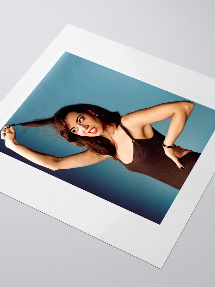 Aubrey Plaza Fine Art Durable Vinyl Sticker product image (3)