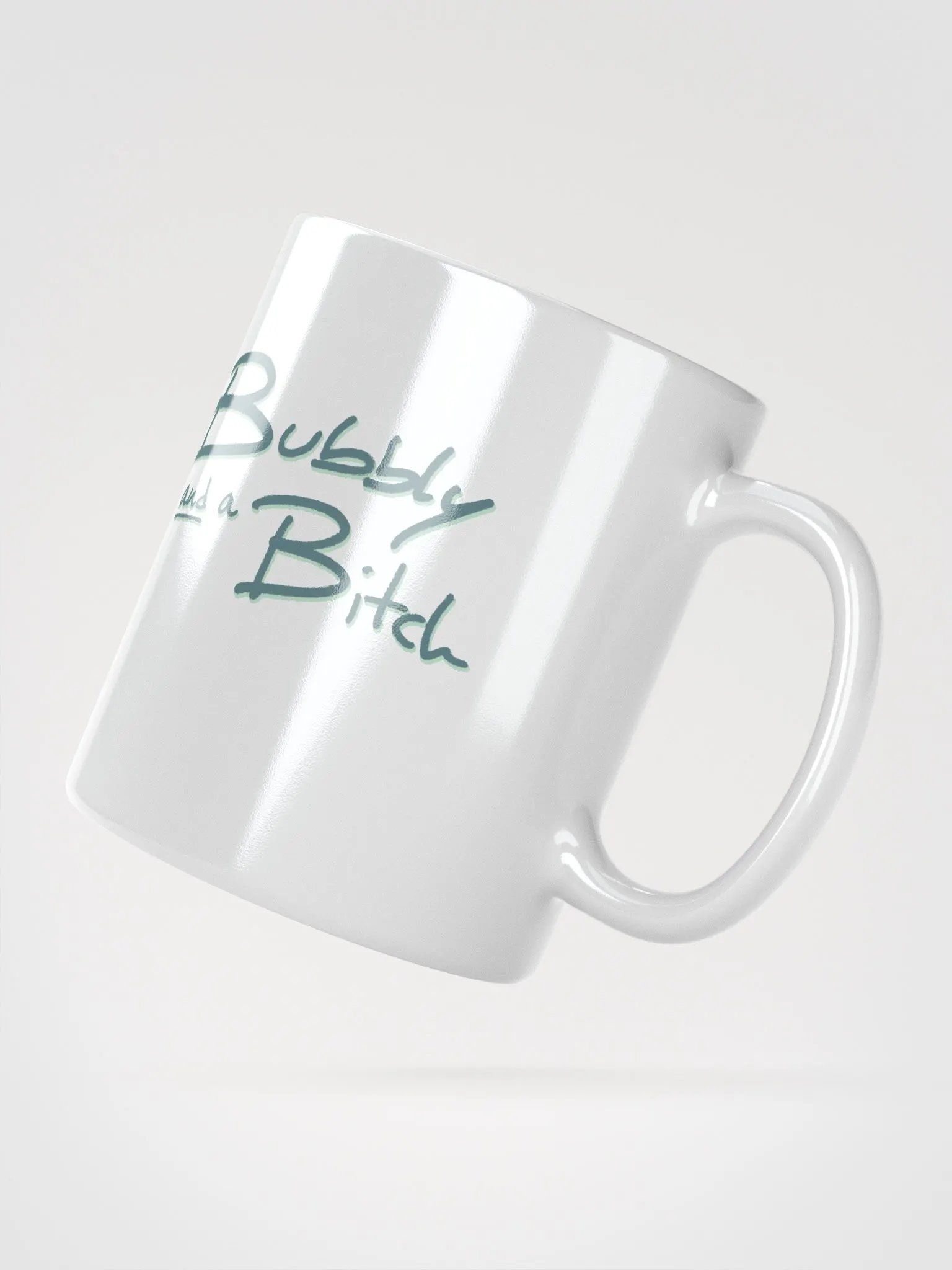 Bubbly and a B*tch (fir shadow design) mug product image (4)