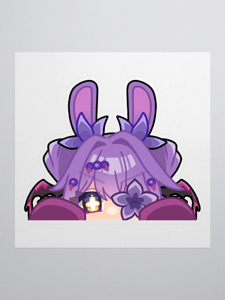 Sparkle Eyes Gremolin Peekaboo Sticker product image (1)