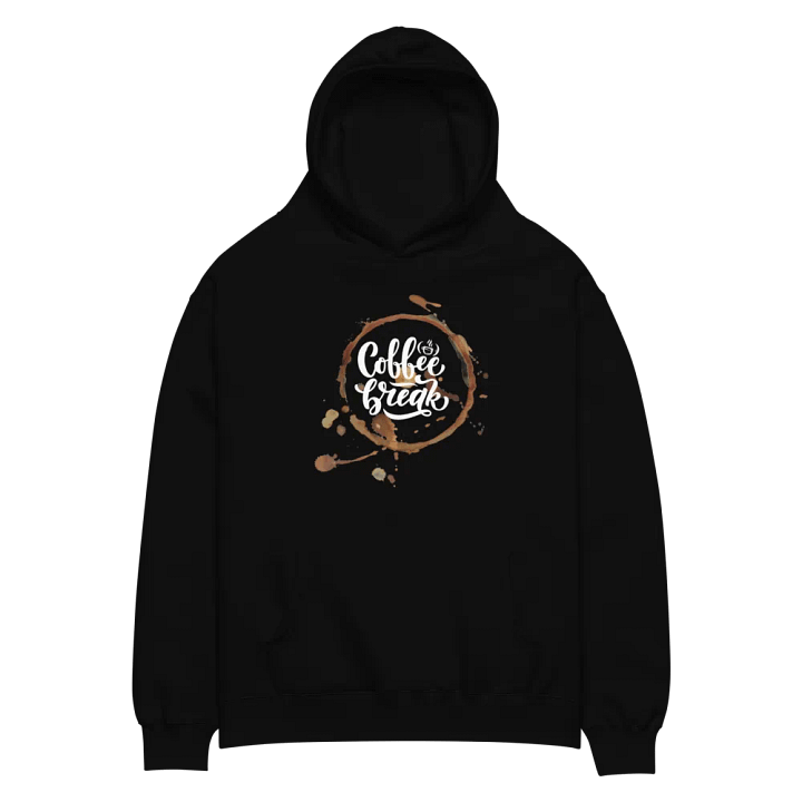Coffee Stain Script Hoodie product image (2)
