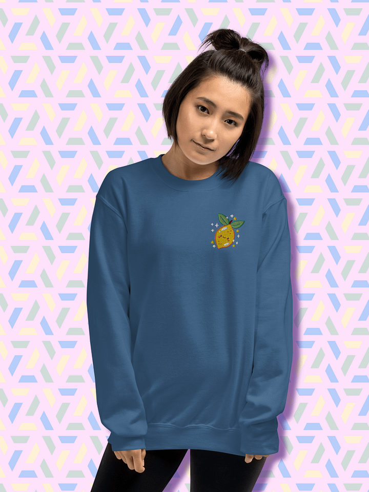 Whimsical Lemon Smiles Crewneck product image (2)