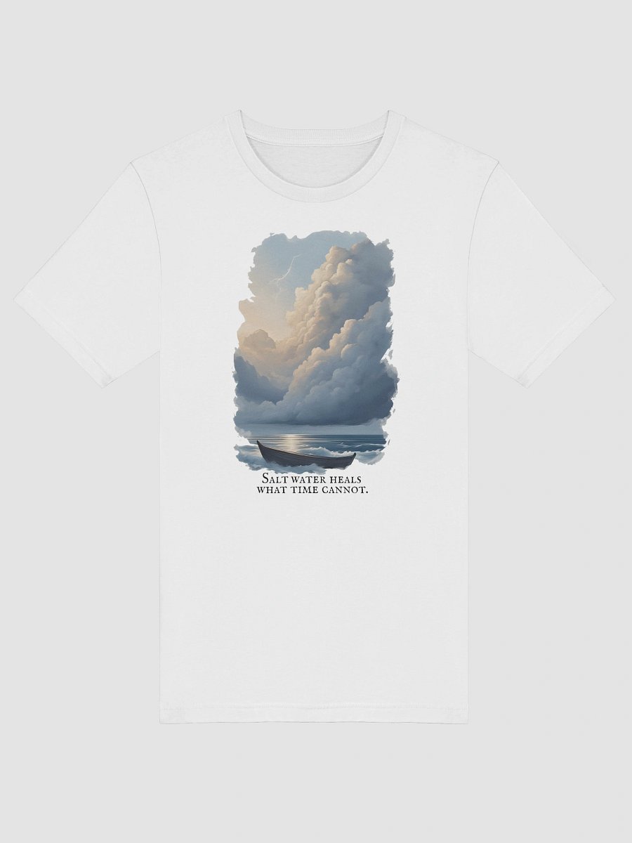 Salt Water Heals What Time Cannot – Nature Poem Tee product image (6)