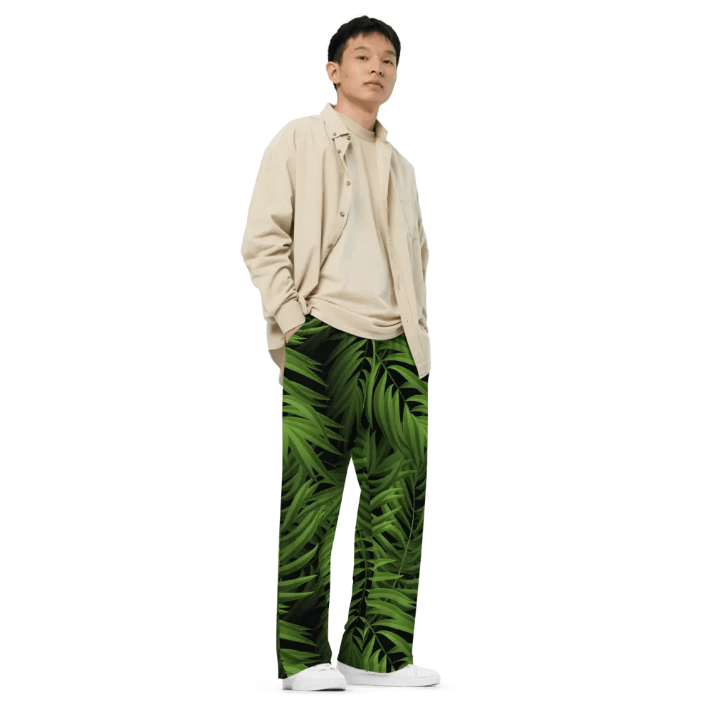 Lush Leaf Unisex Wide-Leg Pants product image (8)