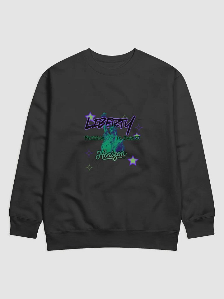 Neon Liberty Premium Sweatshirt product image (1)