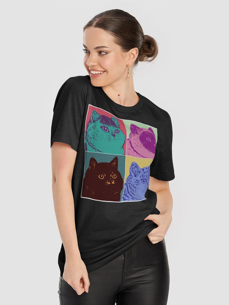 Cat x4 (supersoft T's, unisex) product image (8)