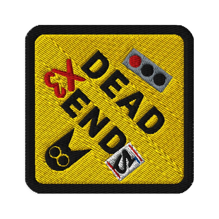 DEAD ENDS Embroidered Patch product image (1)