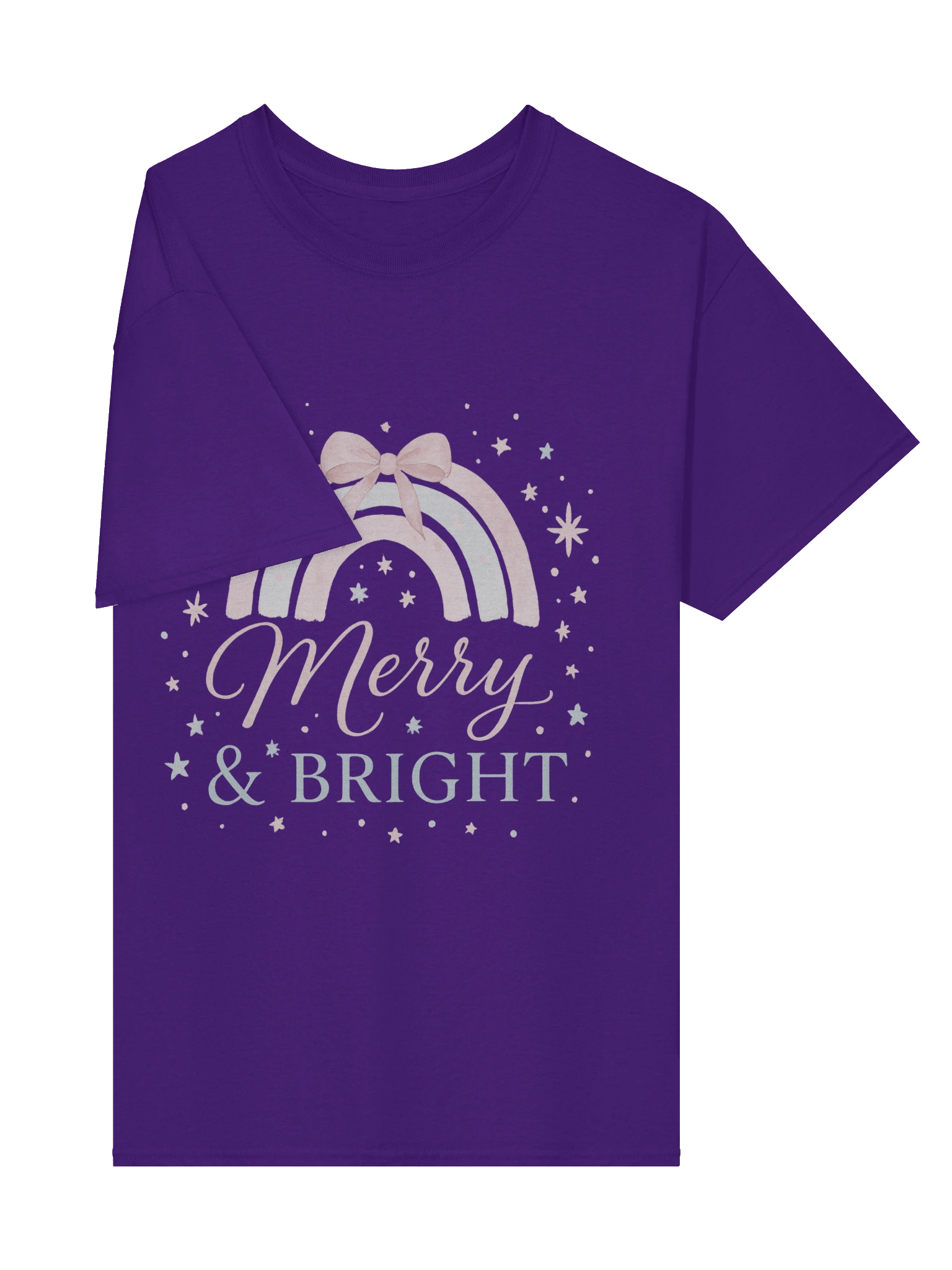 Merry & Bright Rainbow T-Shirt product image (28)