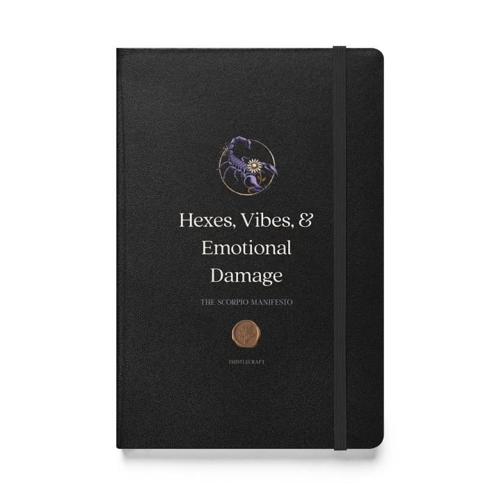 Scorpio Hardcover Journal product image (1)