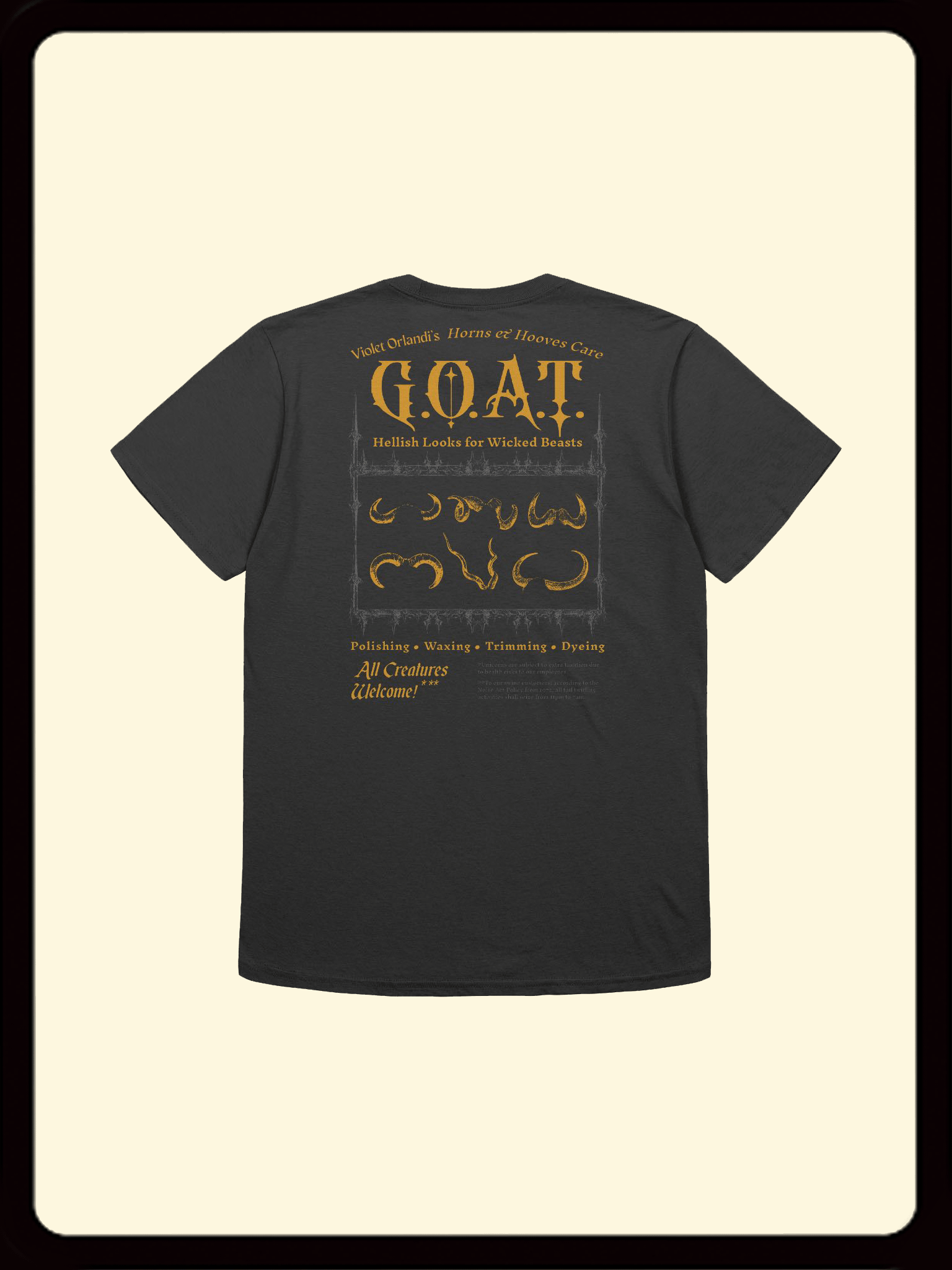 G.O.A.T. - Tee product image (2)