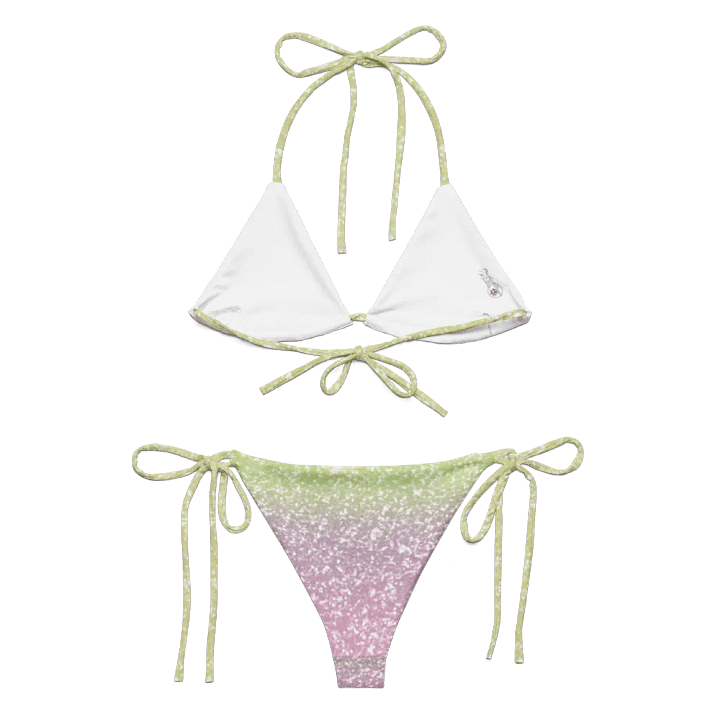 Glitter Unicorn Texture Design String Bikini (12) product image (2)