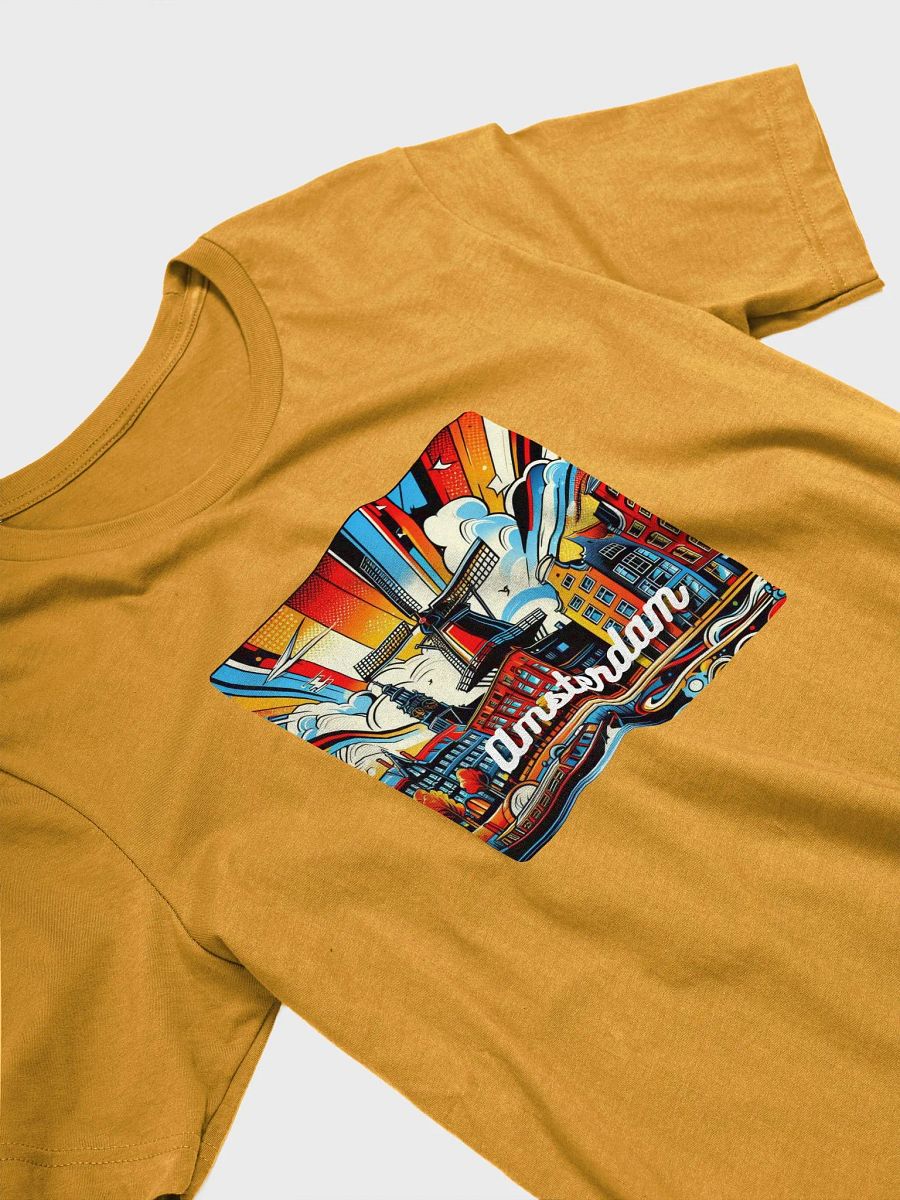 Bella+Canvas Supersoft T-Shirt | AI Design amsterdam city product image (4)