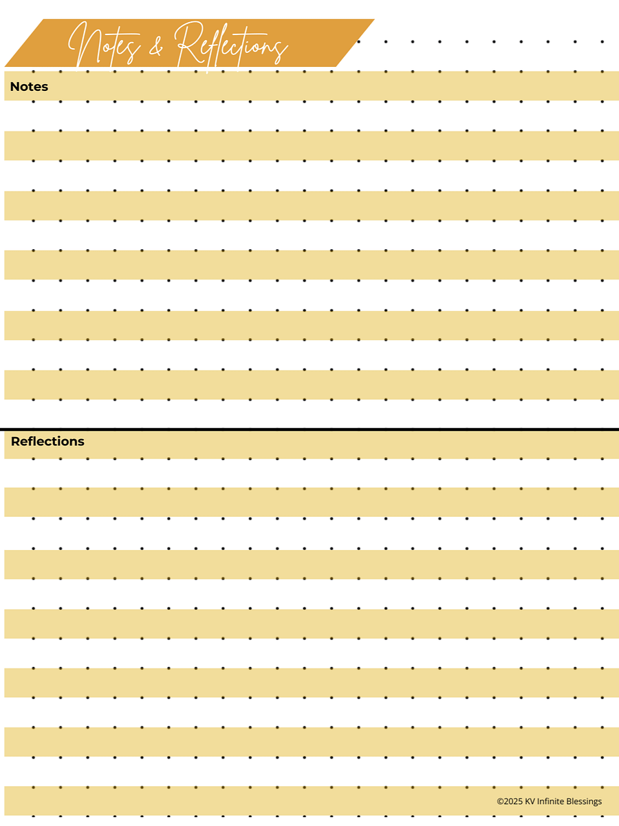 Professional Growth Journal – Printable Bullet Journal Layout for Educators product image (4)