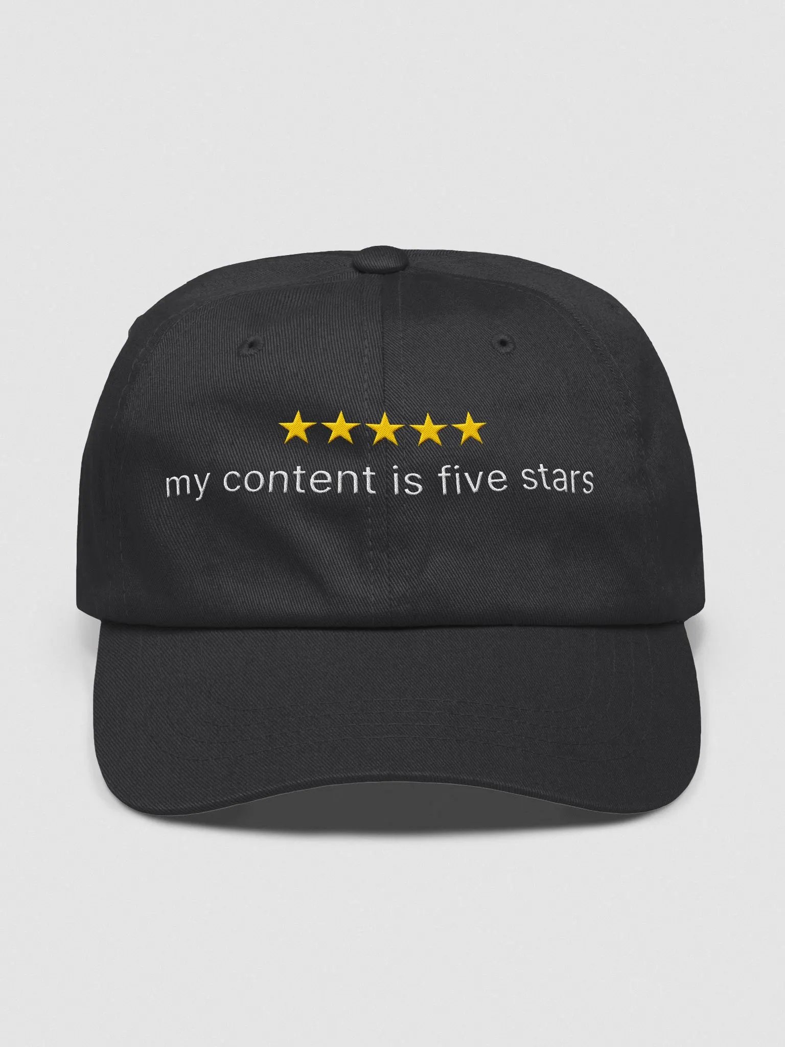 5-Star Content Baseball Hat product image (1)