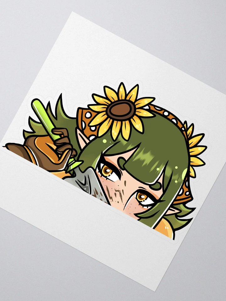 trowel kira - cut sticker product image (2)