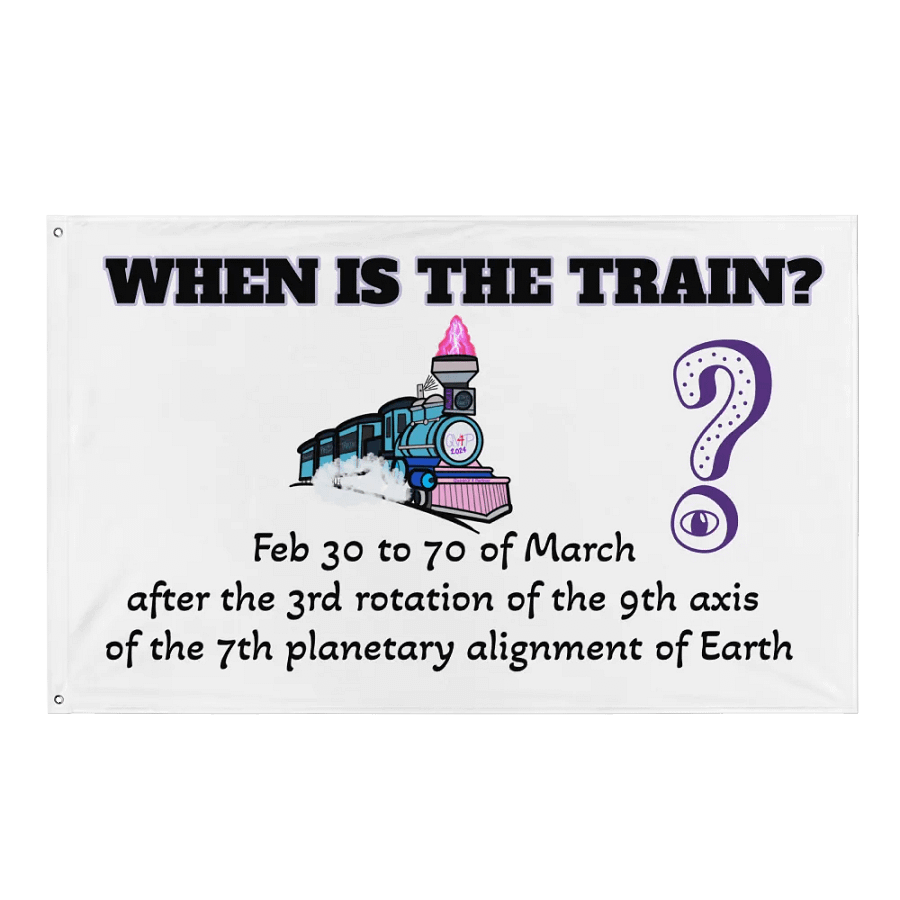 TRAIN FLAG product image (1)