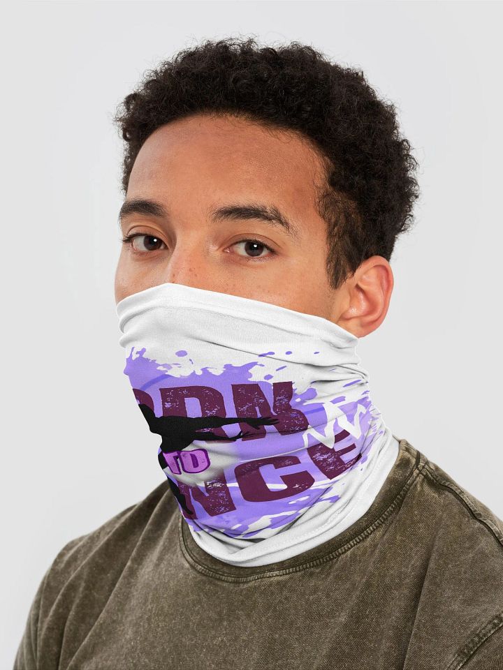 Born to Dance His Silhouette All-Over Neck Gaiter product image (2)