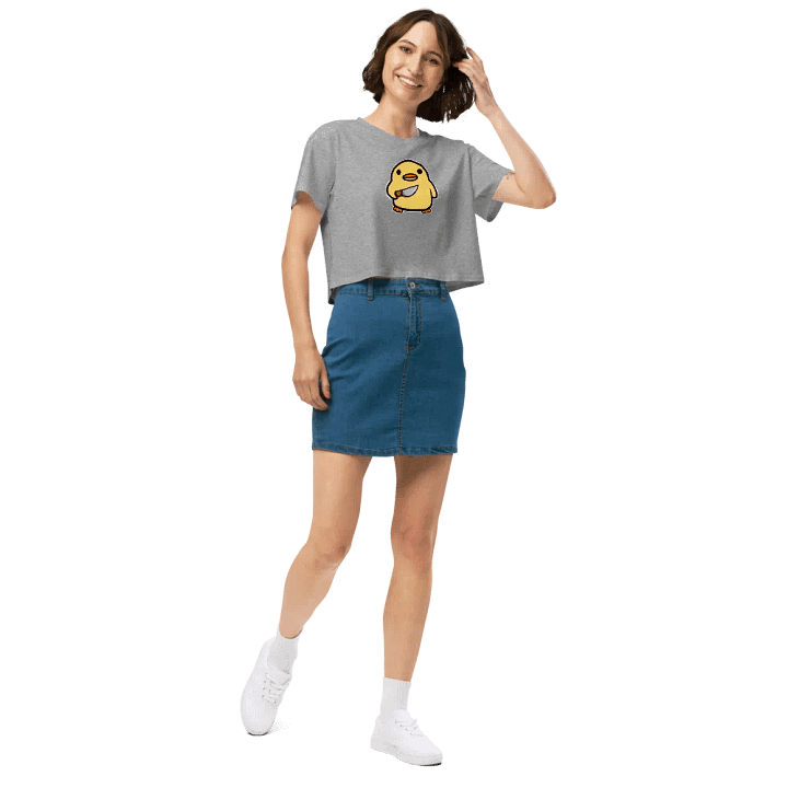 Stabby Duck Crop Top product image (2)