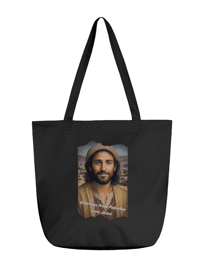 Copy of Eco-friendly tote bag: Jesus in Palestine product image (1)