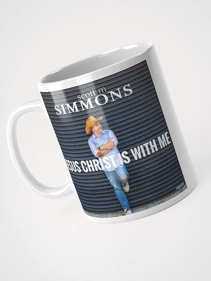 scott m Simmons Country Christian Artist Jesus Christ Is With Me Album Promo Mug product image (2)