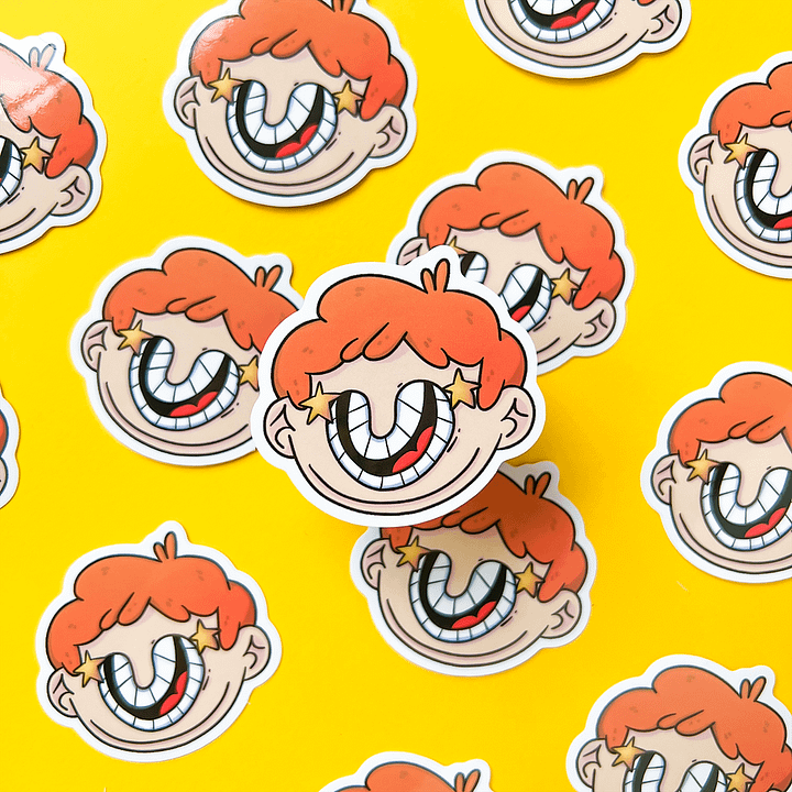 Happy sticker product image (1)
