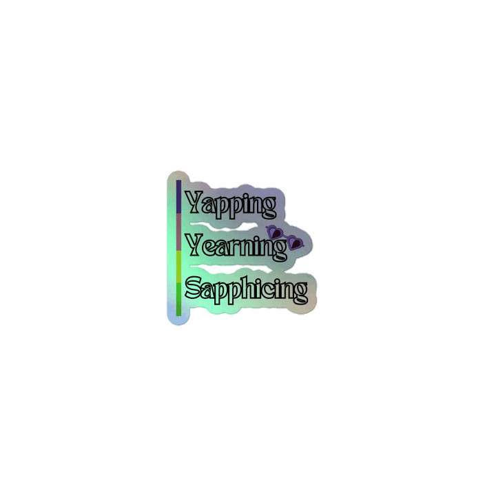 Sapphic Yearnings – Sticker product image (1)
