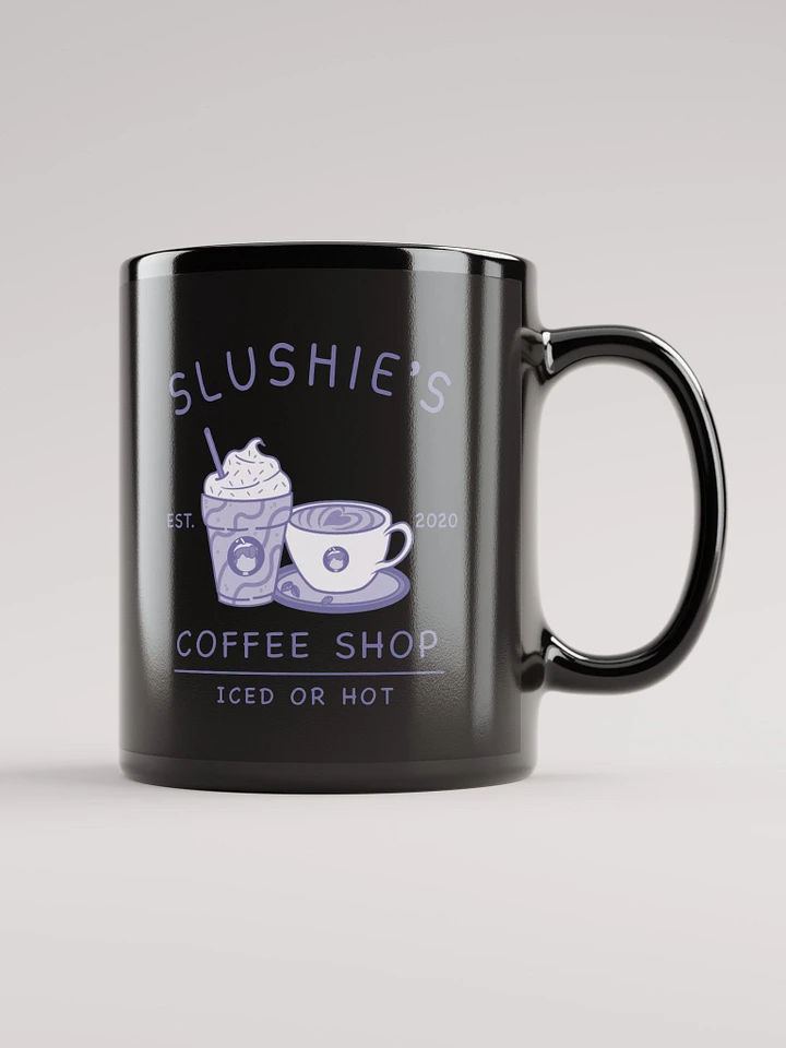 Slushie's Coffee Shop (Purple) | Black Mug product image (2)