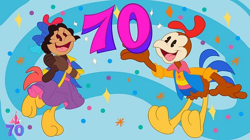 Celebrate happy!! Special thanks to my pal @toonedtoons for bringing Chelsai and I to life here!  Happy 70th Disneyland!

#ch...