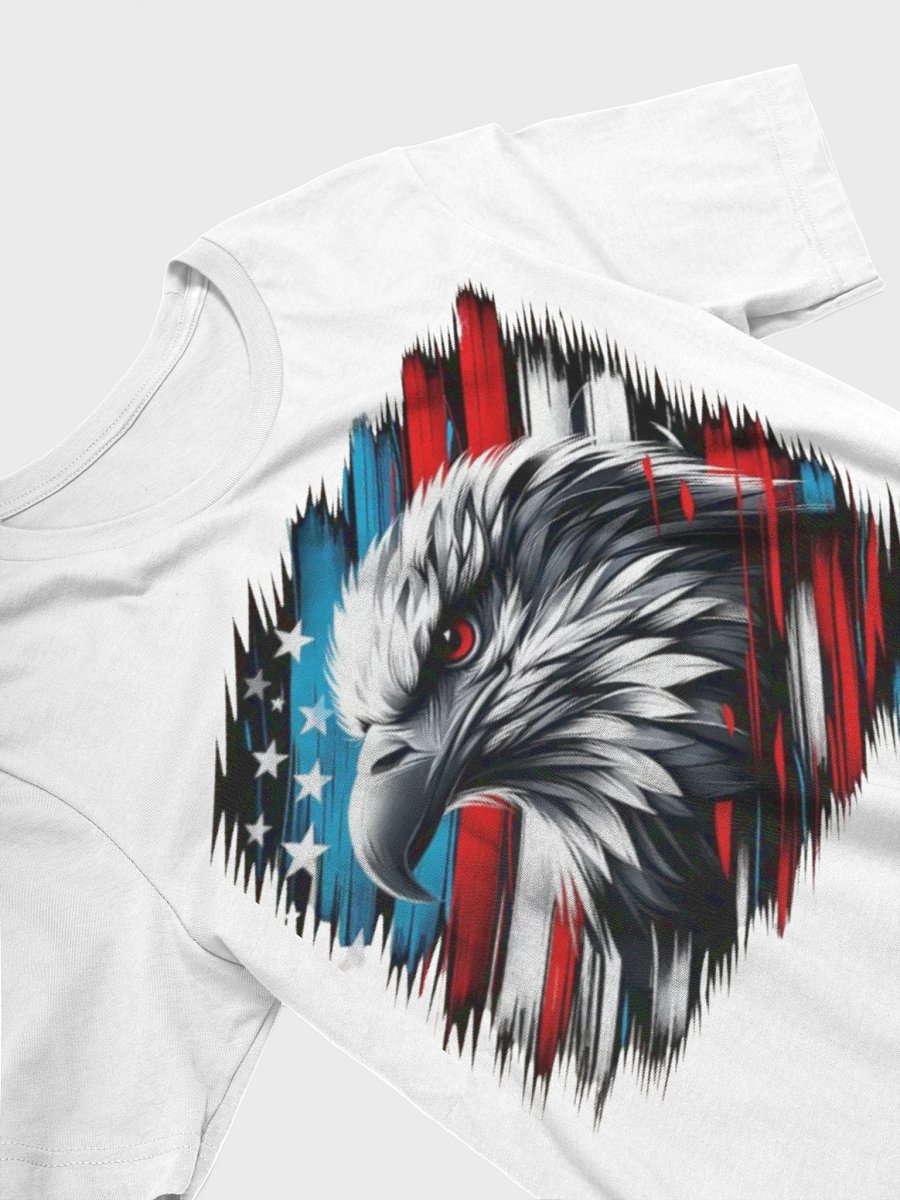 American Eagle 250 Years Independence Tee | USA Semiquincentennial 2026 | Patriotic Flag Brush Stroke | T-Shirt product image (35)