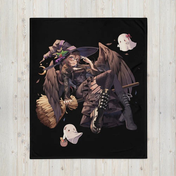 Halloween Broom Ride Blanket product image (2)