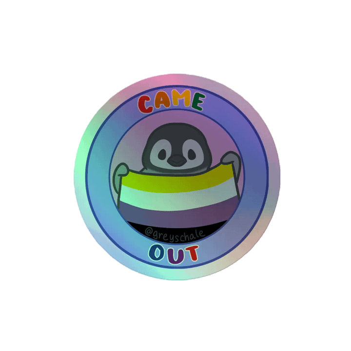 Came Out DTT Holo Sticker product image (2)