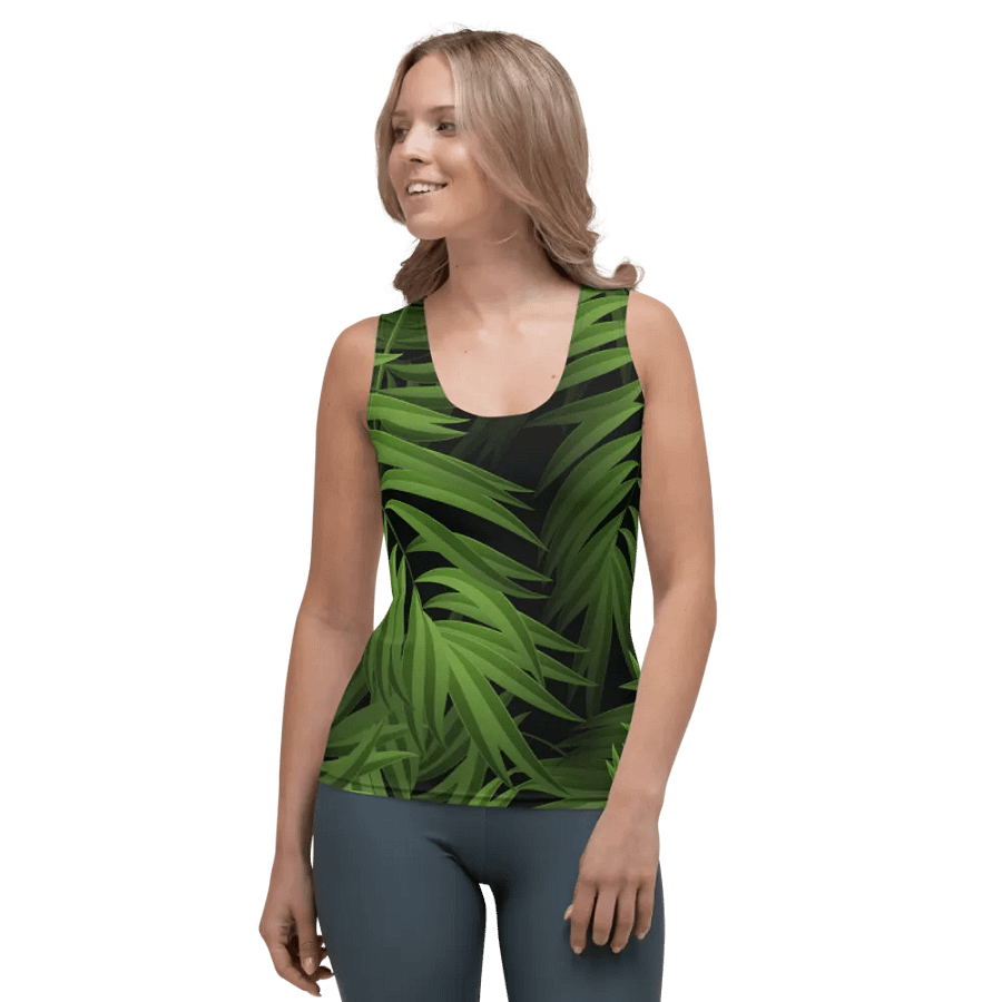 Ethereal Fern All-Over Print Women's Tank Top product image (1)
