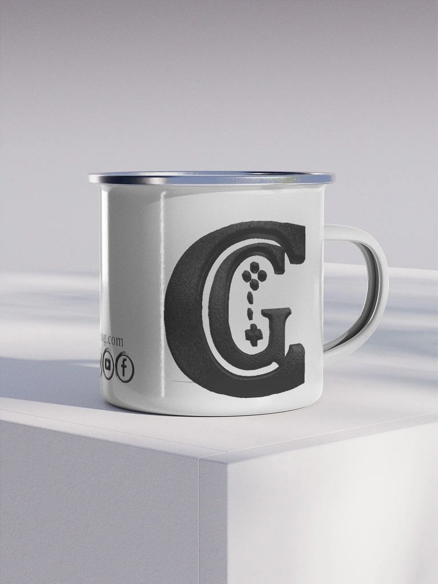 Black Gold Enamel Mug product image (4)