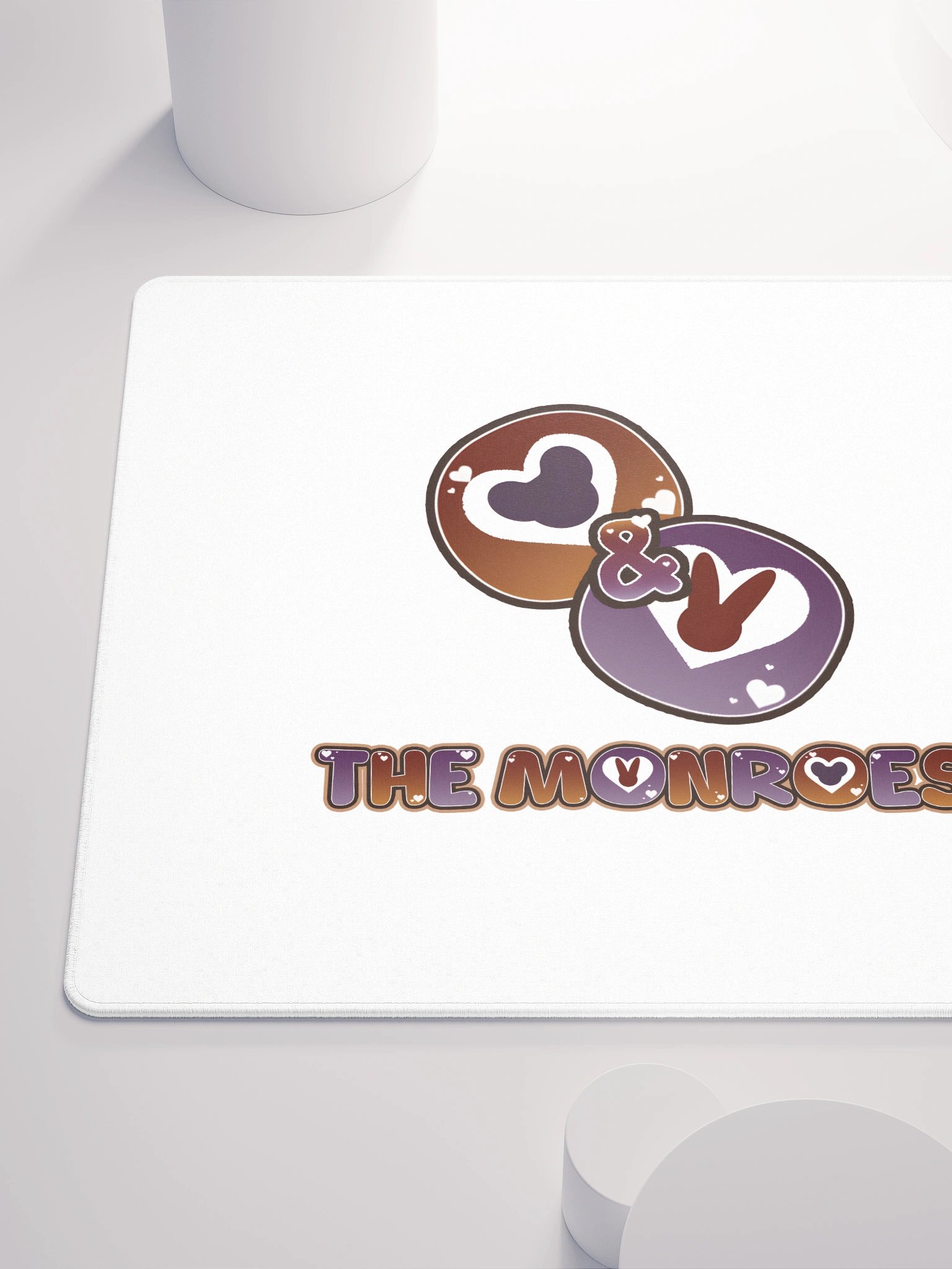 The Monroes Logo Gaming Mouse Pad product image (6)