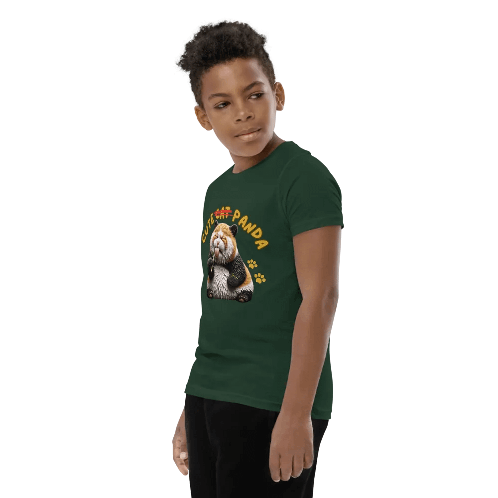 'Cute Not Cat But Panda' Youth T-Shirt 🐱🐼😄 product image (9)