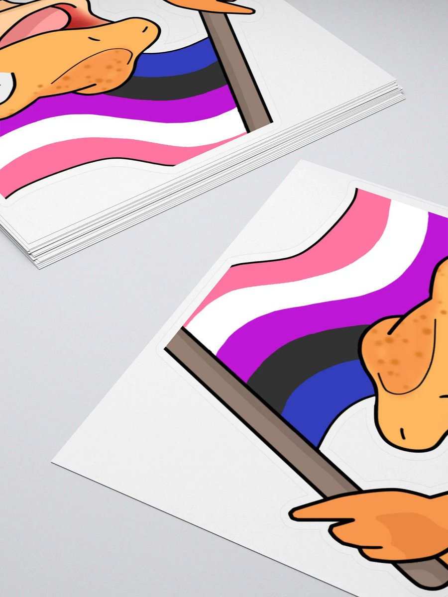 Genderfluid Pride Sticker product image (4)