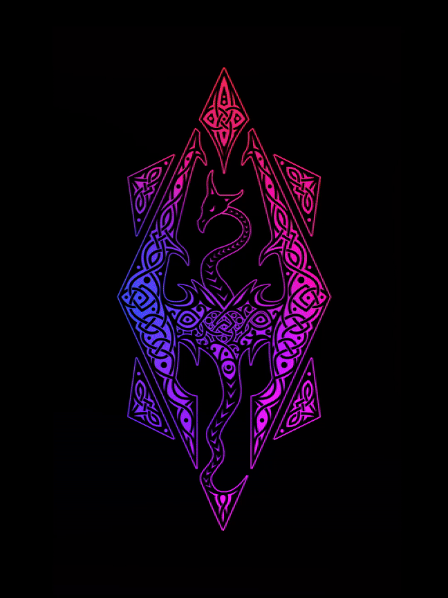 Skyrim - Dovah-Kiin (Dragonborn) Emblem [13x16] product image (1)