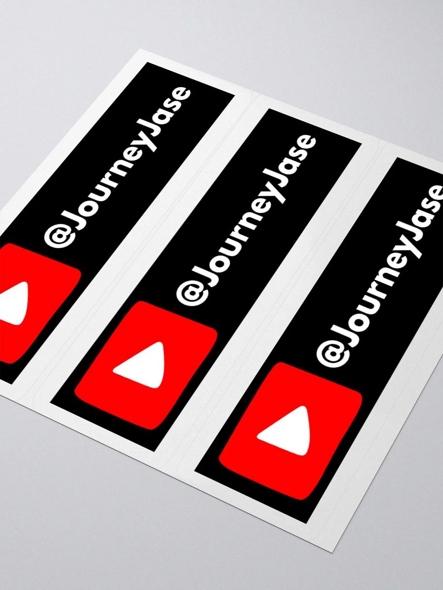 Journey Jase YouTube Kiss-Cut Stickers product image (9)