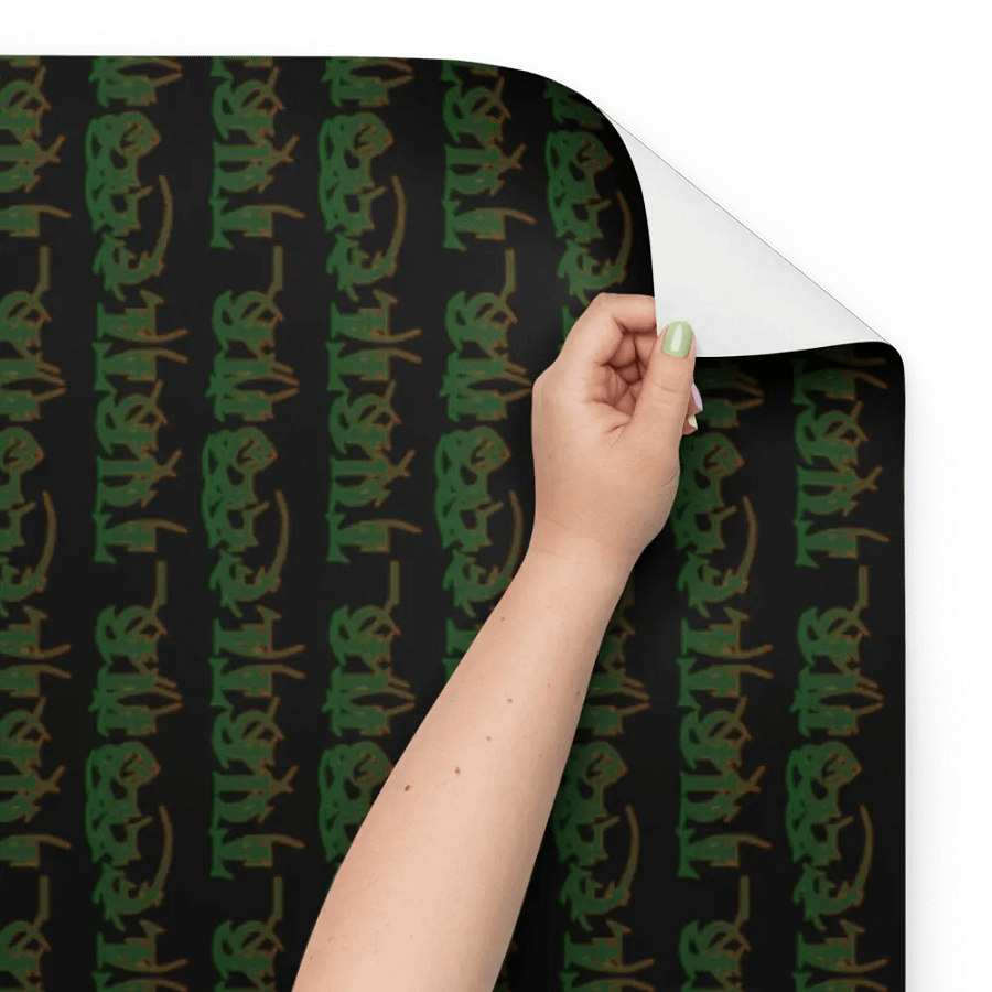 Mr turtle logo wrapping paper product image (9)