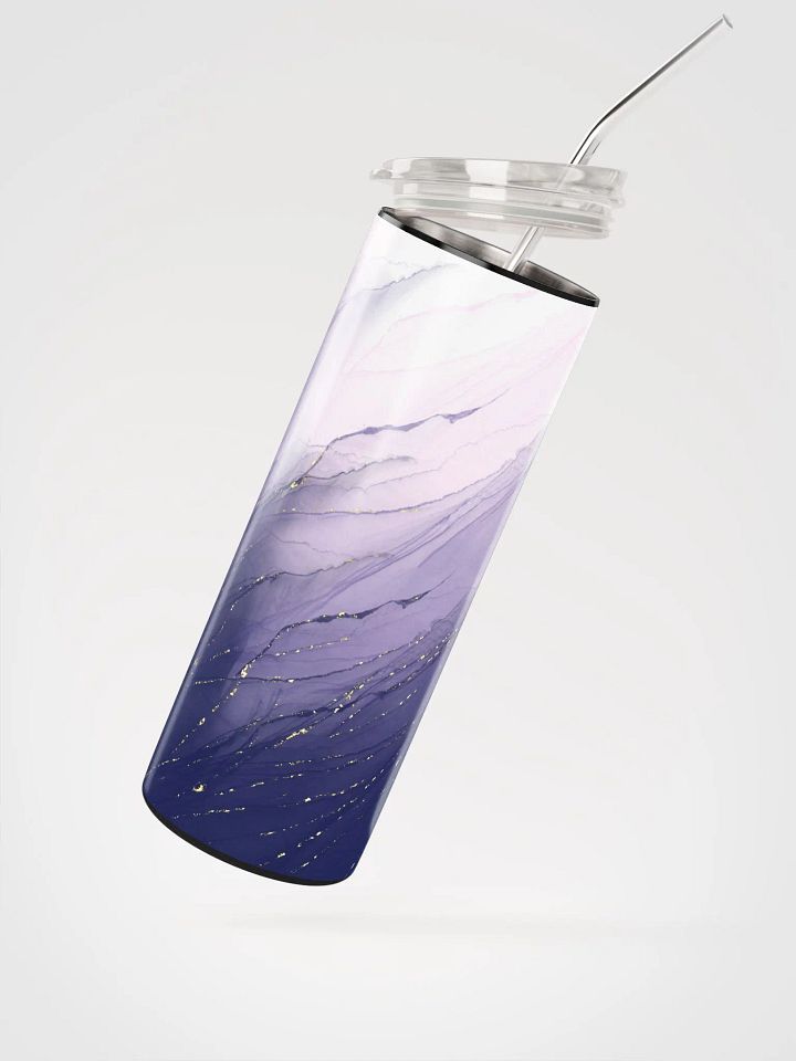 Purple Majesty: Golden Whispers Tumbler product image (2)